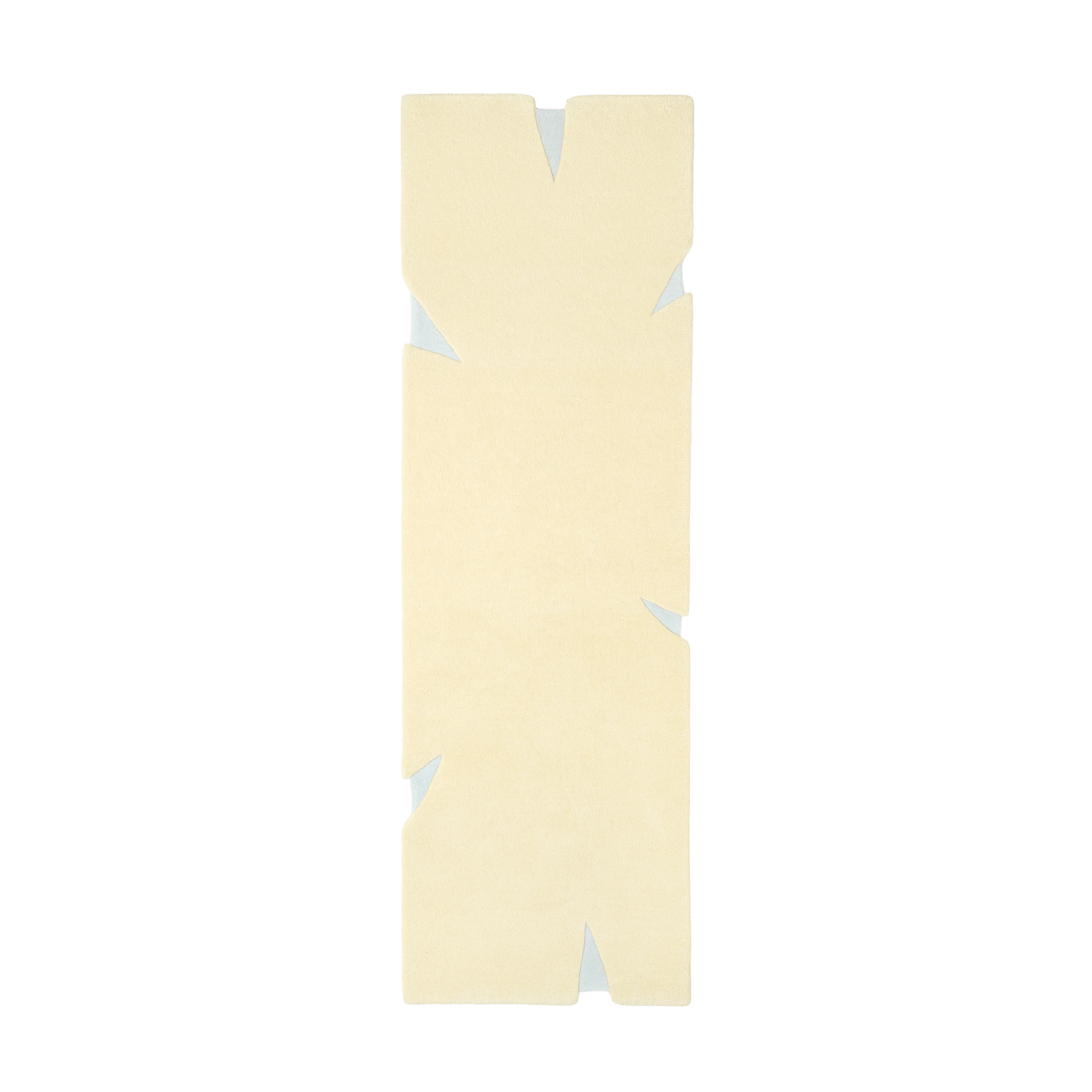 Slit Runner — Ekru detay 9