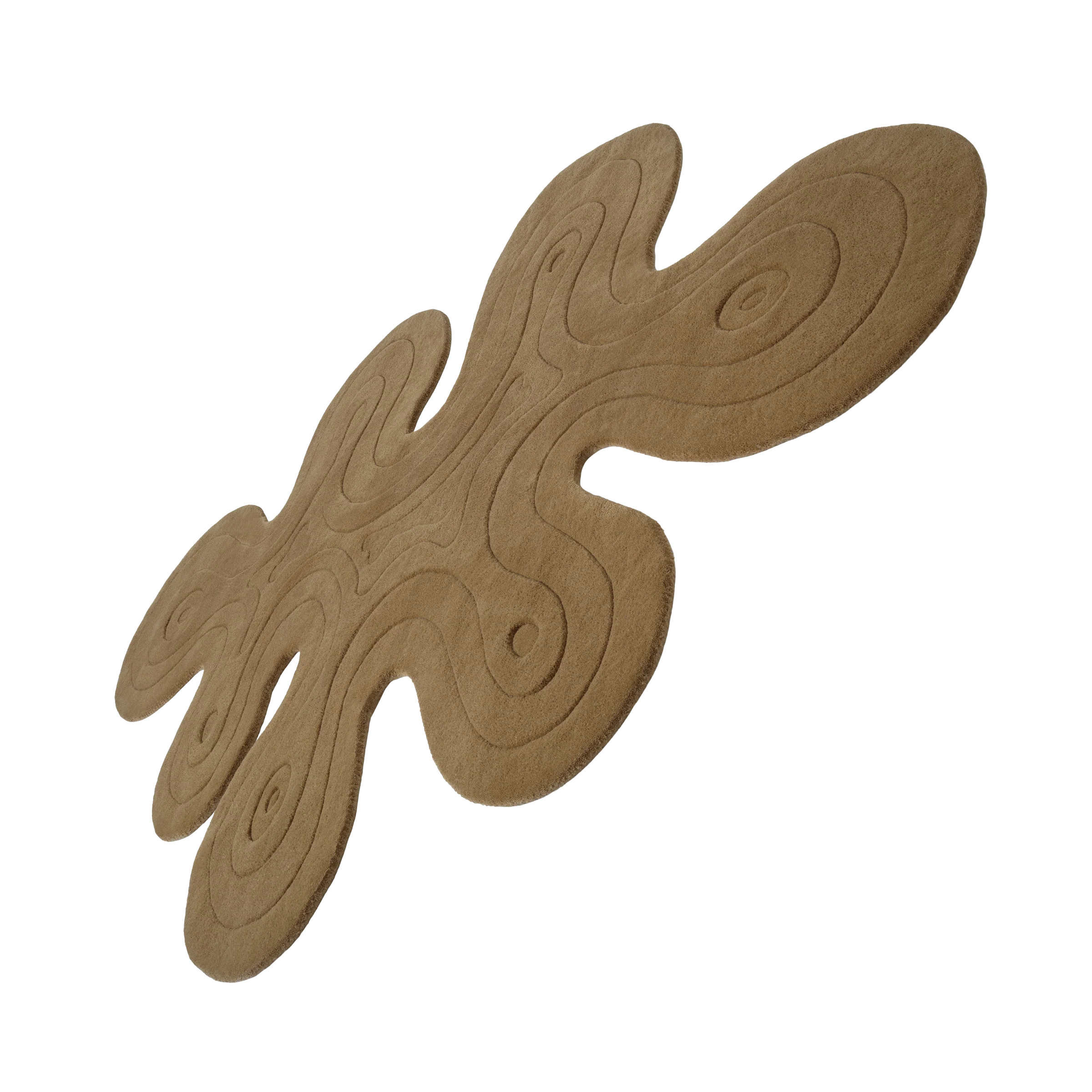 Dune Rug — Gri-Bej detay 16
