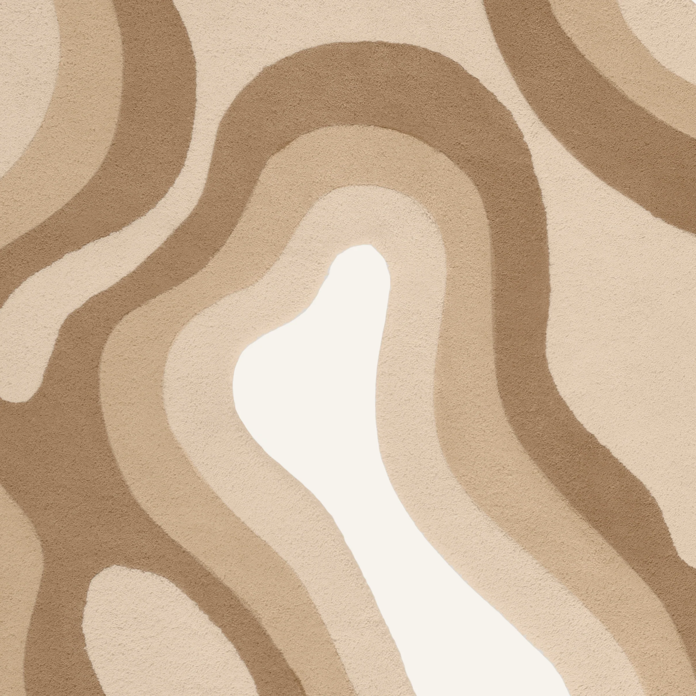 Valley Rug — Açık Kahve detay 5