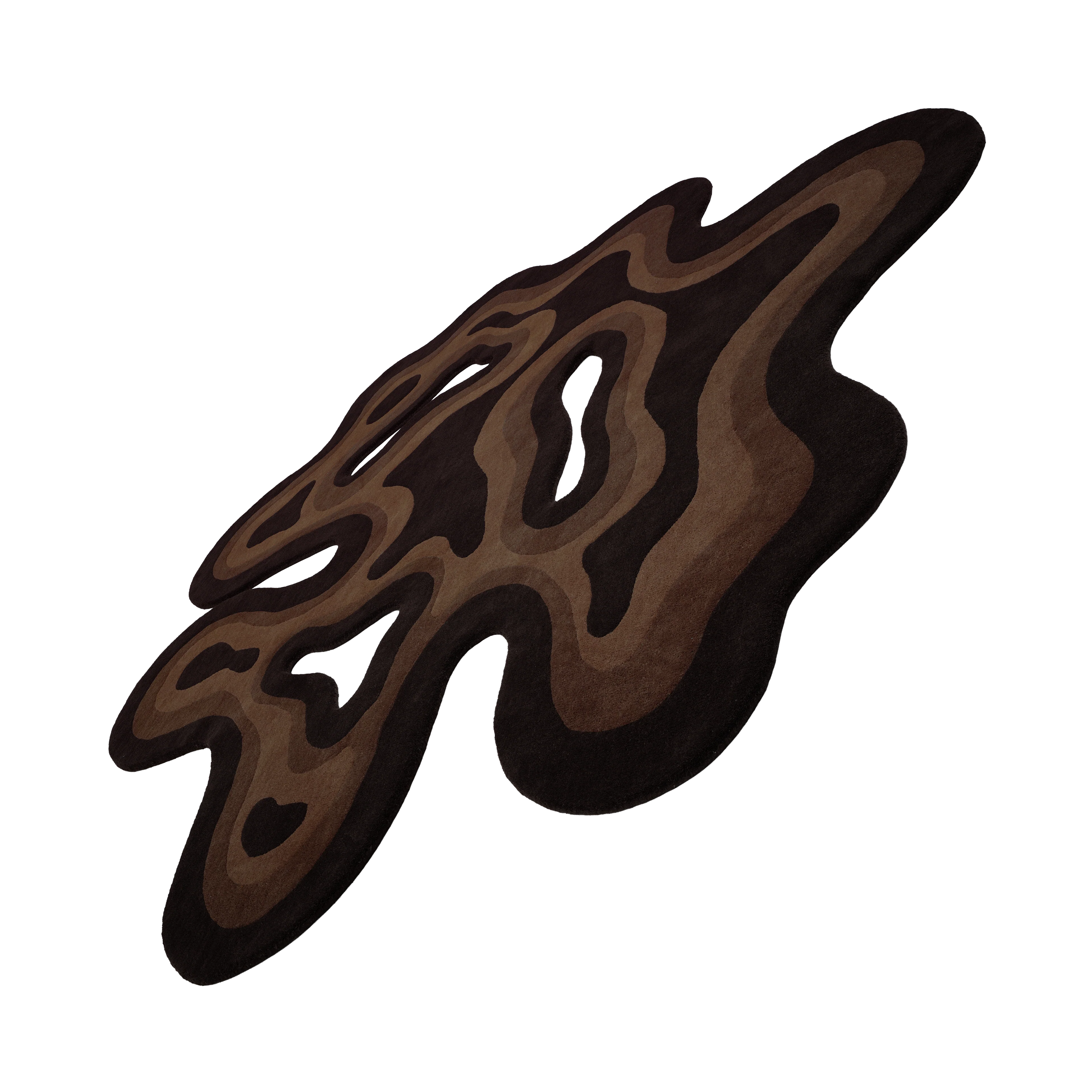 Valley Rug — Kahve detay 16